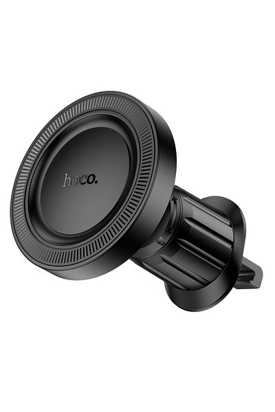 REDz Accessories Suport auto magnetic, HOCO H56, rotativ, grilă de ventilație, negru