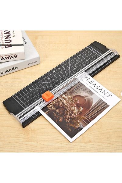 HPYTECH A4 Paper Trimmer Guillotine Cutter Practical Paper Cutter for Home and Office with Precision Ruler