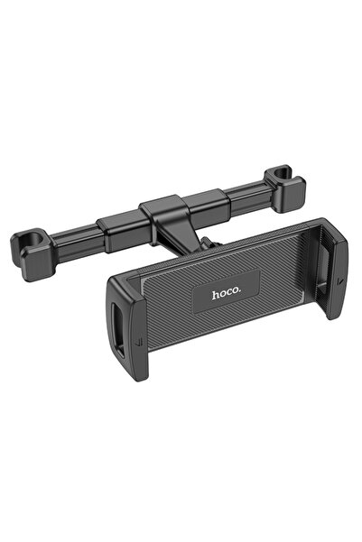 REDz Accessories Suport auto pentru telefon/tabletă, pentru tetieră, Hoco CA121, reglabil, rotativ, negru