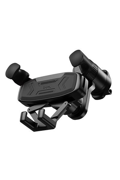 REDz Accessories Suport auto Hoco H66, montare grilă de ventilație, reglare prin gravitație, negru