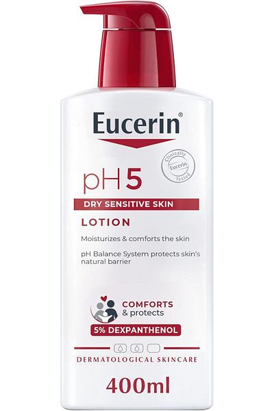 Eucerin Body Lotion pH5 by Eucerin Reduces Skin Sensitivity, 400ml