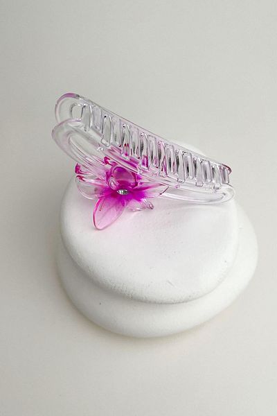 Modex Single Stone Clover Flower Latch Buckle (11cm)