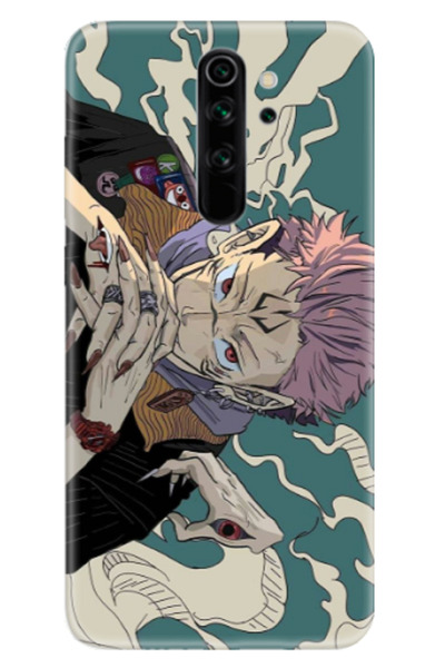 Newon حافظة لهاتف XIAOMI REDMI Note 8 PRO JUJUTSU KAISEN SUKUNA مطبوعة