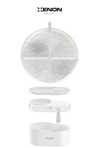 Xenon Smart Akıllı Su Pınarı Filtresi 4 Adet, Fırça Ve Sünger Seti X8780 (X8650 UYUMLU)