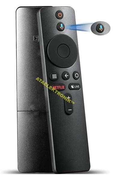 ATA ELEKTRONİK Mi Box S Android Tv Box Media Player Yedek Bluetooth Uzaktan K...