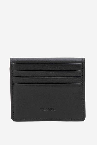 Grande Gd 762 Real Leather Card Holder Black