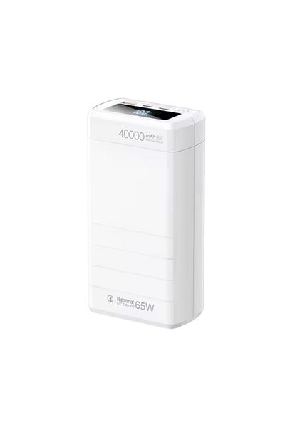 REDz Accessories Remax Rrp-310 Battery, 40,000mah, Multiple Charging, Macbook/laptop Compatible, 65w 22.5w, White
