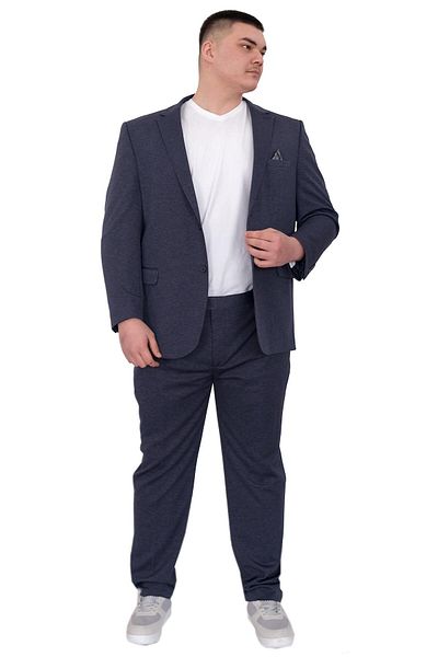 ModeXL Mode XL Large Size Men's Suit Tintin Basic All 24020 Indigo