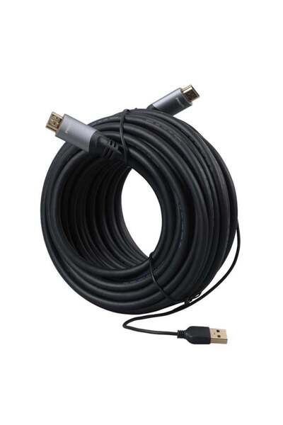 Philips SWL6122B/93 4K 60 Hz 15 Metre Usb Güç Kablolu HDMI Görüntü Kablosu