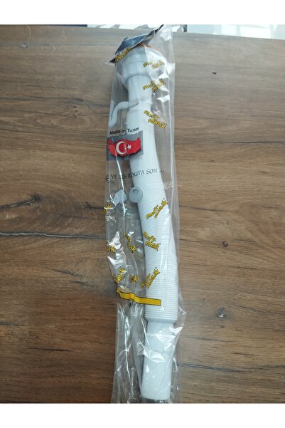 Mufmatik körüklü rekorlu uzun lavabo sifonu 135 cm