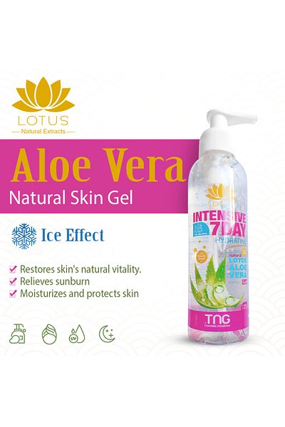 Lotus Aloe Vera gel white 250 ml