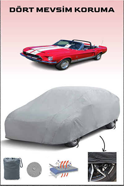 Breen غطاء سيارة متوافق مع Ford Shelby 1 Cabrio، مشمع تلقائي، خيمة سيارة، مقا...