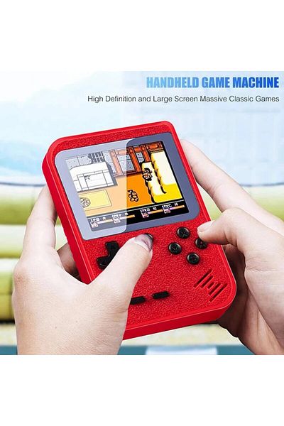 Choice Single Red Gaminja Gc26 Retro Portable Mini Handheld Video Game Console 3.0 Inch Color Lcd Kids Colo