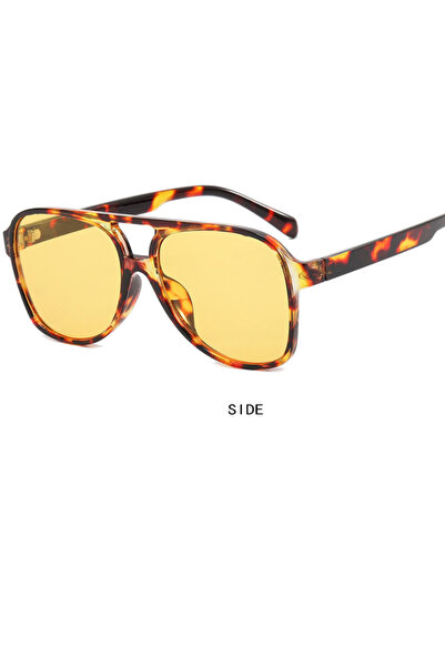 Choice Ginger black European and American Retro Double Beam Sunglasses 2024 N...