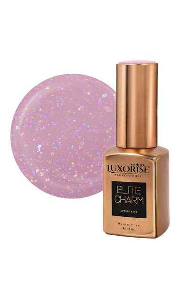 LUXORISE Βάση από καουτσούκ Hema Free ELITE CHARM - Glow Gala 15ml