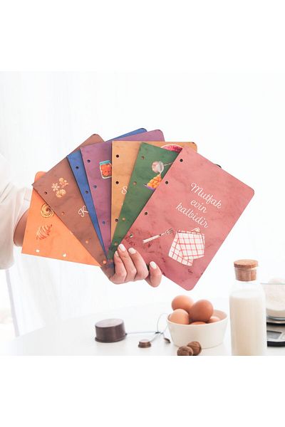 Fulique Recipe Book Navy Blue