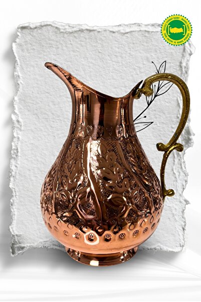 Yardımcı Bakır Since 1997 Kalem işleme Bakır Ördek Sürahi