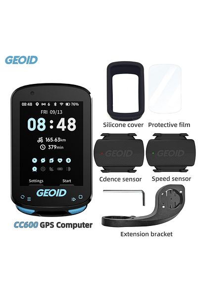 Choice Cc600 Cs600 2pcs Geoid Cc600 Route Navigation Bicycle Gps Computer 11 Languages Wireless Bike Speedo