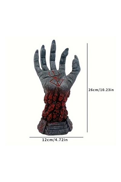 Choice Black Anime Berserk Hand Of God Figure Devil Hand Resin Model Doll Toy Berserk Collection Gift For K