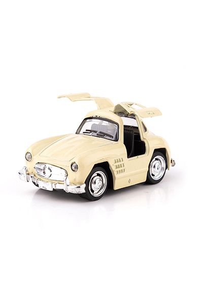 Choice Light Yellow 1:64 Vehicle Model Super Classic Pull Back Toy Car Educational Collection Door Open Car