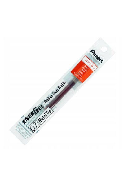 Pentel 0.7 mm Roller Ball Pen with Refill Red
