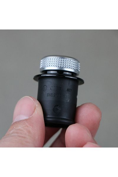 Choice 2Pcs Cigarette Lighter Cover Chrome Plated Cigarette Lighter Plug 8W0919311 For Audi A3 A4 A5 Q2 ...