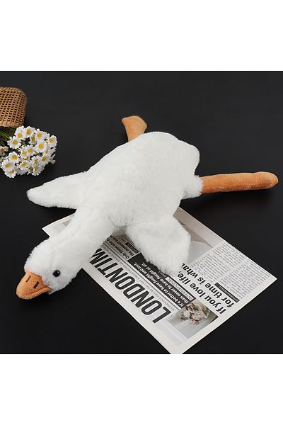 Choice 31cm-50cm About 50cm 50cm Goose Plush Toy Soft Stuffed Animal Couch Pillow Bed Decor Gift For Kids G