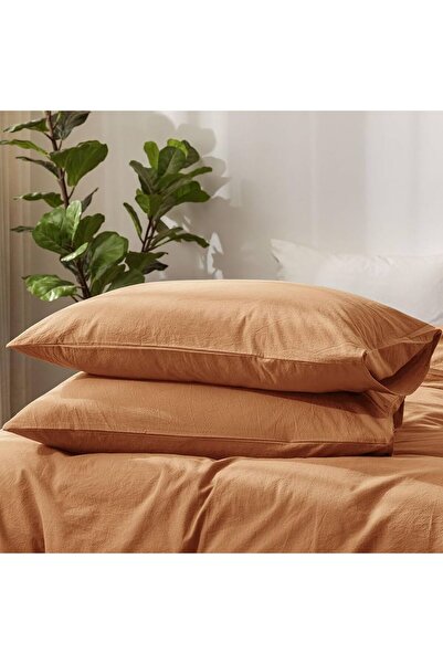 Kotonia Home bed sheet, 100% cotton, Olandina color, 220x240 cm, cocoa