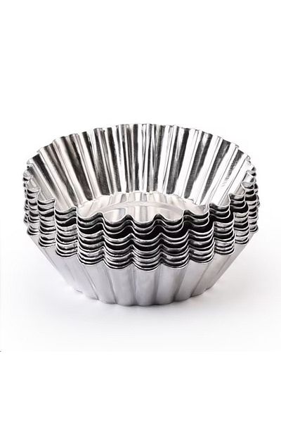 Choice 10 Pcs Creative Shape Stainless Steel Cake Cup Bakeware Baking Mold Muffin Cupcake Pudding Bowl Cake