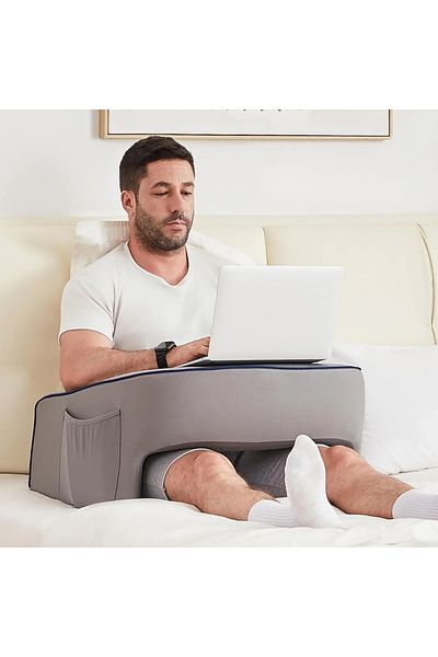 Choice See Below For Size Descriptions Gaming Pillow For Lap,reading Pillow For Bed Memory Foam Bed Rest Pi