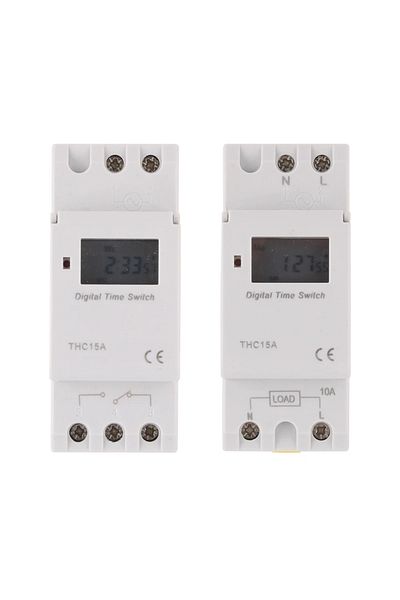Choice 1no1nc 110-220v 1pc Electronic Weekly 7 Days Programmable Digital Timer Switch Relay Control 220v 23