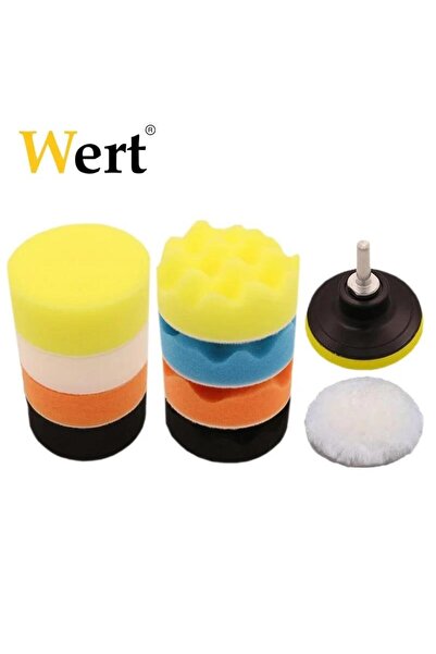 WERT 9014 Pasta Cila Polisaj Sünger Seti, 11 Parça