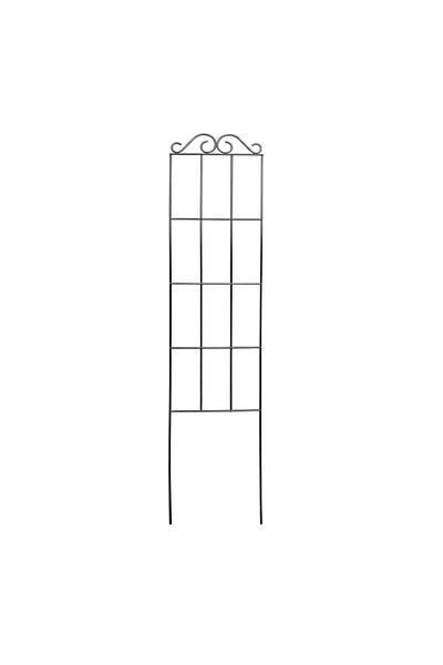 Choice 50x15cm 1pcs Plants Support Metal Trellis Black Iron Wire Vine Plants Trellis For Garden Enthusiasts