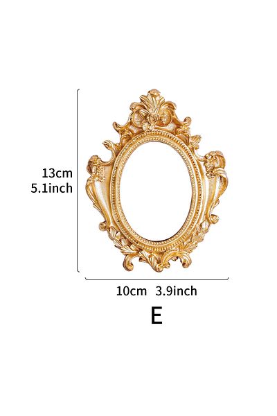 Choice Other Dao Ju Xk Jin-bai E Golden Retro Photo Frame Nail Art Jewelry Decoration Home Decoration Photo
