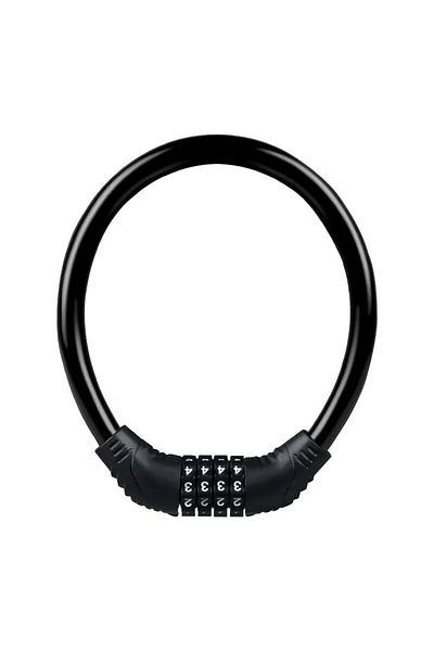 Choice Black Bike Lock Motorcycle Portable Security 4-digit Code Bike Lock For Bicycle Motorcycle Scooter