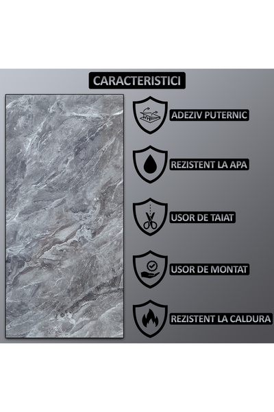 NEXTLY Σετ 30 αυτοκόλλητων ταπετσαριών απομίμησης μαρμάρου, αδιάβροχες, ρυθμιζόμενες, ισχυρές, κολλητικές, ελαφριές