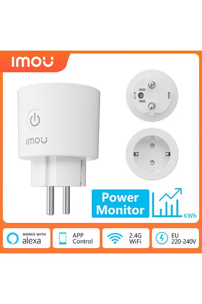 Choice 220v Eu Plug Imou Ce1 Smart Socket Eu Smart Plug With Power Energy Monitoring Remote Control Voice C