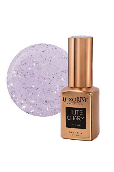 LUXORISE Βάση από καουτσούκ Hema Free ELITE CHARM - Violet Fantasy 15ml