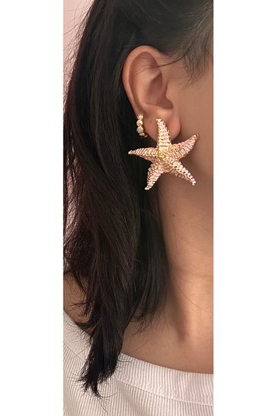 YENGEÇ Starfish Earrings