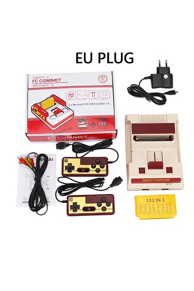 Choice Eu Plug New 8 Bit Retro Classic Av Out Tv Video Game Console Family Handheld Game Players For Fc Gam
