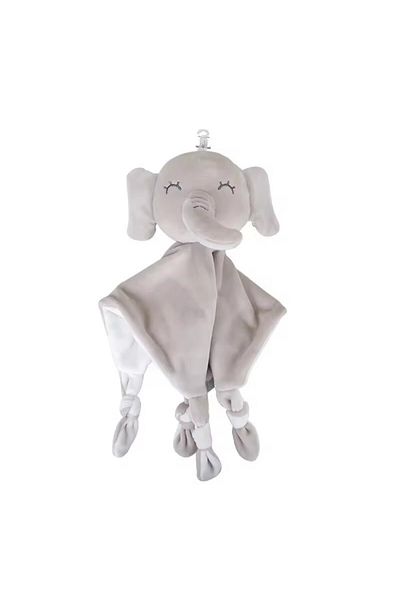 Choice Cm042 Elephant Soft Snuggle Blanket Newborn Sleep Plush Toy Stuffed Crib Sleeping Comforter Cuddle A