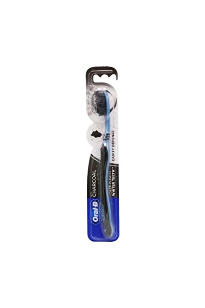 Oral-B T.b Medium Charcoal 600088 --- Oral-B Medium Charcoal Toothbrush