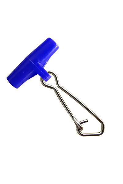 Choice 50 قطعة من شرائح غزل الصيد شديدة التحمل باللون الأزرق، رأس دوار من الب...