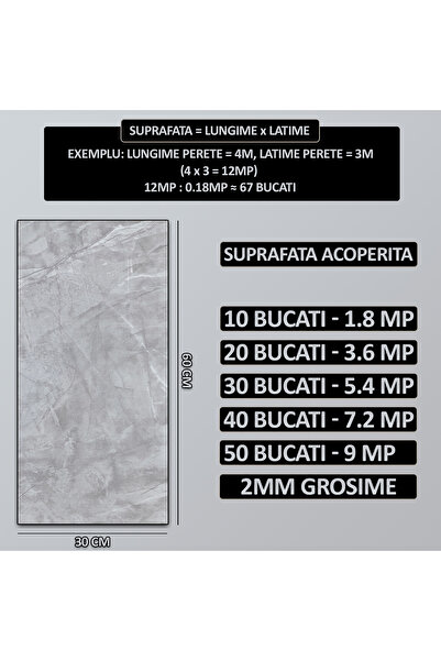 NEXTLY Σετ 20 αυτοκόλλητων ταπετσαριών απομίμησης μαρμάρου, αδιάβροχες, ρυθμιζόμενες, ισχυρές, κολλητικές, ελαφριές