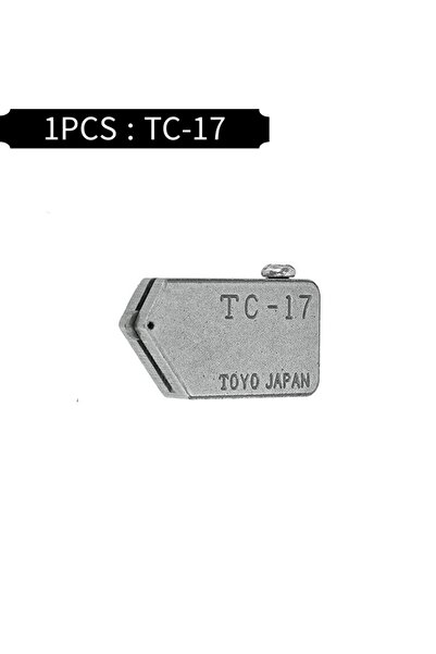 Choice1 TC-17 مجموعة أدوات قطع الزجاج اليدوية من تويو، 3 قطع، TC-10/17/30 رأس...