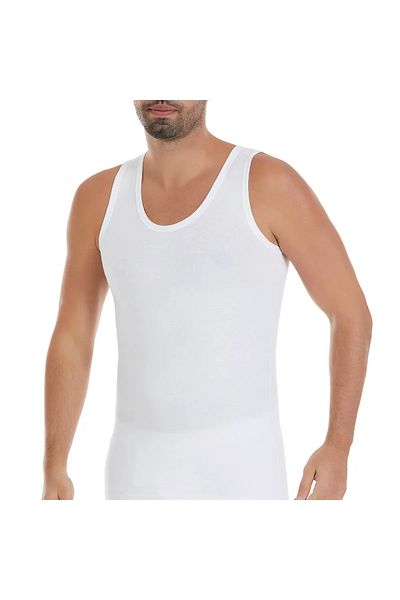 Yıldız Çamaşır 3-Piece Modal White Color Non-Marking Men's Undershirt