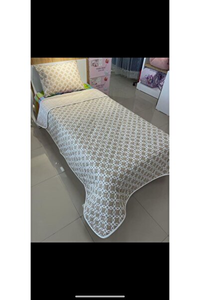 OZANHOM Tek Kisiljk Bedspread with a Double-Way Multi-Purpose Pillowcase