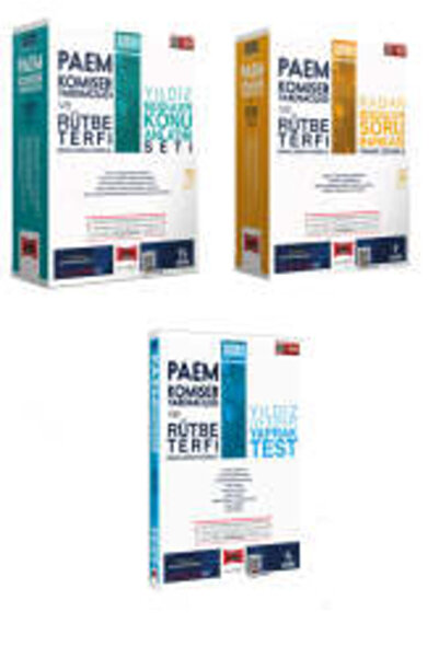 Yargı Yayınları Yargı Yayınları 2025 PAEM Komiser Yardımcılığı ve Rütbe Terfi...