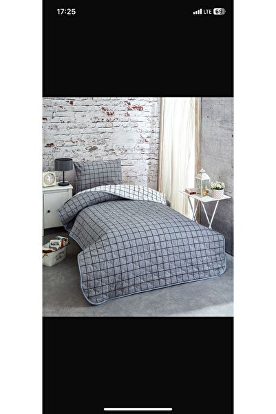 OZANHOM Tek Kisiljk Bedspread with a Double-Way Multi-Purpose Pillowcase
