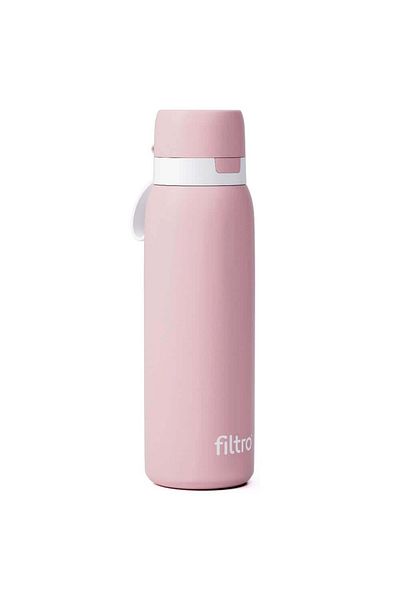 FILTRO Thermos with activated carbon cartridge, THERMO PURE 740 CB, double wall with vacuum, optimal sealing 12 hours